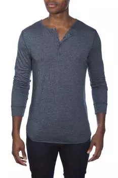 Поливискозная кофта с длинным рукавом Unsimply Stitched, цвет melange navy