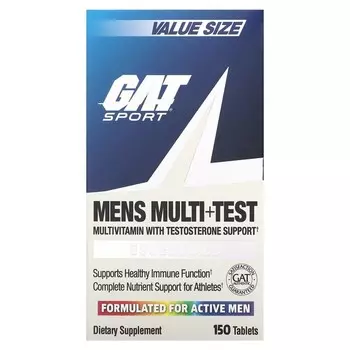 Поливитамины GAT Mens Multi + Test, 150 таблеток