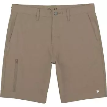 Поливог гибридные шорты для ходьбы Jetty, хаки