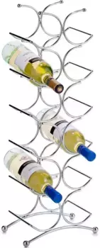 Полка для бутылок Zeller Present 21,5х67,5х15,5 см, цвет silberfarben