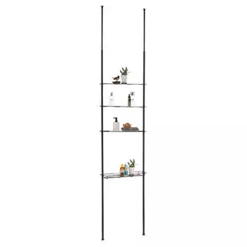 Полка для душа Caro-Mbel, черный