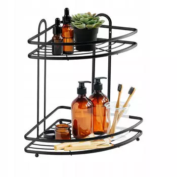 Полка для душа Kadax, черный