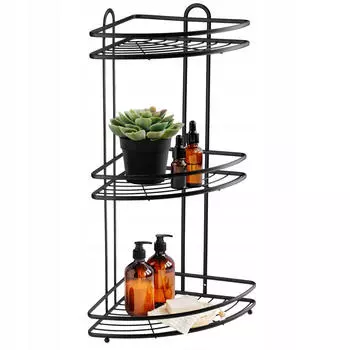 Полка для душа Kadax, черный