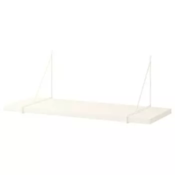 Полка настенная, белый/белый, 80x30 см, BERGSHULT / PERSHULT IKEA