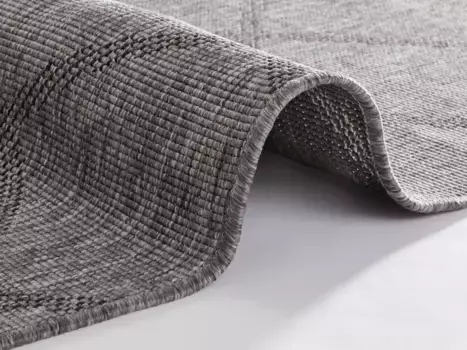 Полка NORTHRUGS "Corsica", прямоугольная, для внутреннего и наружного применения, устойчивая к атмосферным воздействиям, для балкона, сада, гостиной, водонепроницаемая 80х250 см, антрацит/черный