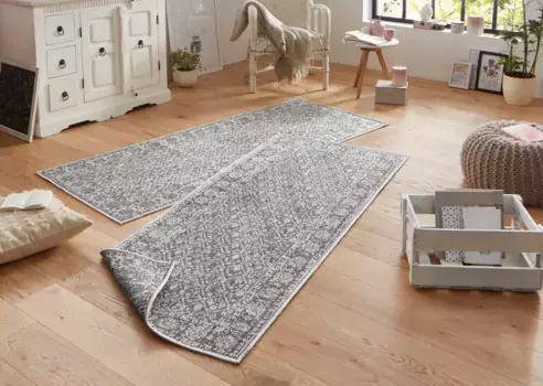 Полка NORTHRUGS "Curaсаo", прямоугольная, для внутреннего и наружного использования, устойчивая к атмосферным воздействиям, для балкона, сада, гостиной, водонепроницаемая 80х250 см, серый