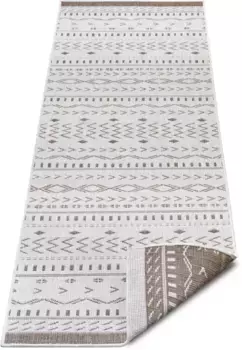 Полка NORTHRUGS "Kuba", прямоугольная, для внутреннего и наружного применения, устойчивая к атмосферным воздействиям, для балкона, сада, гостиной, водонепроницаемая 80х350 см, цвет linen white