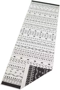 Полка NORTHRUGS "Kuba", прямоугольная, для внутреннего и наружного применения, устойчивая к атмосферным воздействиям, для балкона, сада, гостиной, водонепроницаемая 80х350 см, черный