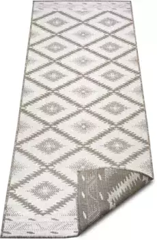 Полка NORTHRUGS "Malibu", прямоугольная, для внутреннего и наружного использования, устойчивая к атмосферным воздействиям, для балкона, сада, гостиной, водонепроницаемая 80х350 см, цвет linen white