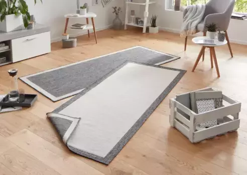 Полка NORTHRUGS "Панама", прямоугольная, для внутреннего и наружного использования, устойчивая к атмосферным воздействиям, для балкона, сада, гостиной, водонепроницаемая 80х350 см, серый