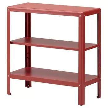 Полка внутренняя/наружная, коричнево-красная, 80х81 см, KOLBJRN IKEA