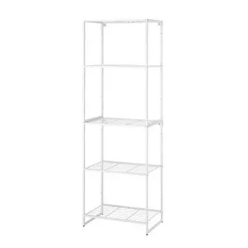 Полка внутренняя/наружная/проволочная белая, 61x40x180 см, JOSTEIN IKEA