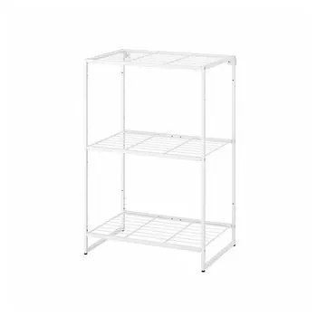 Полка внутренняя/наружная/проволочная белая, 61x40x90 см, JOSTEIN IKEA