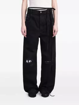 Полли джинсы Ann Demeulemeester, черный