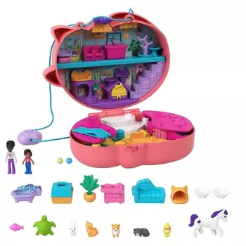 Polly Pocket, Набор кукол, Сумка Kitty