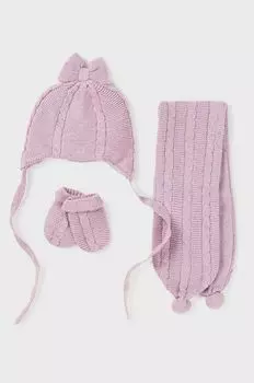 Полная подарочная коробка для ребенка Mayoral Newborn, фиолетовый