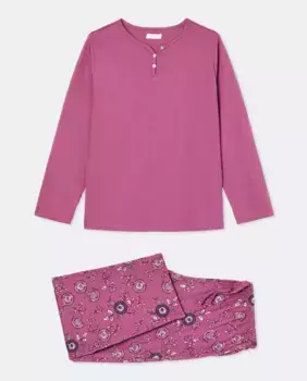 Полная женская пижама nfasis, розовый