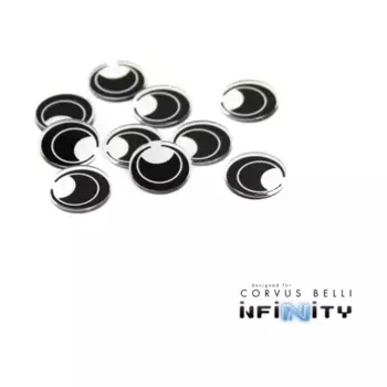 Полноцветные маркеры фракций — Стальная фаланга, Infinity Markers & Tokens (Warsenal)