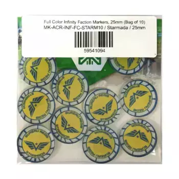 Полноцветные маркеры фракций - Starmada, Infinity Markers & Tokens (Warsenal)