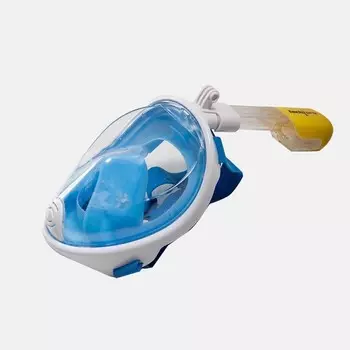 Полнолицевая маска для дайвинга freebreath l/xl Tech Pro, синий