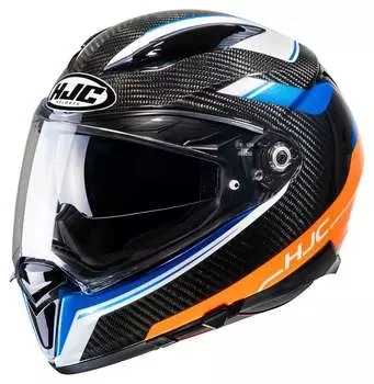 Полнолицевый шлем F70 Карбон Ubis MC27 HJC, мультиколор