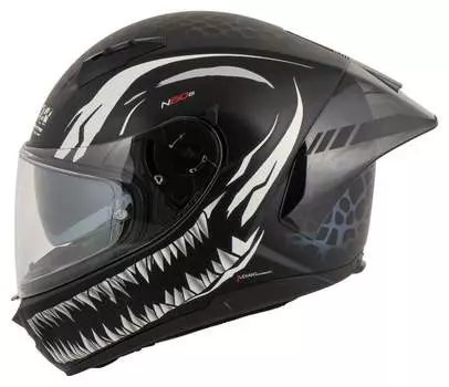 Полнолицевый шлем N60-6 Спорт Прожорливый Nolan, мультиколор