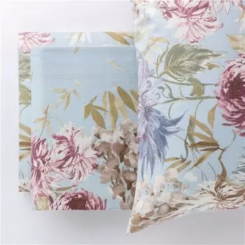 Полноразмерный фланелевой комплект кровати Anais Riviera, зеленый