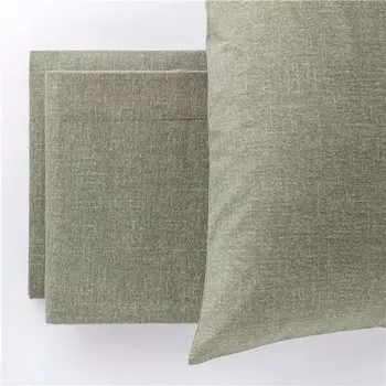 Полноразмерный фланелевой комплект кровати Shadow Riviera, желтый