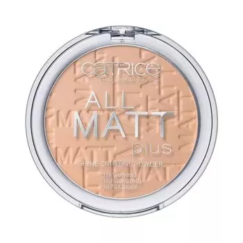 Полностью матовая компактная пудра Catrice, цвет 025 sand beige, 10 гр
