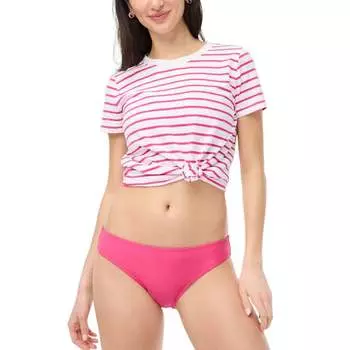 Полностью закрытый бикини-низ розового цвета J.Crew