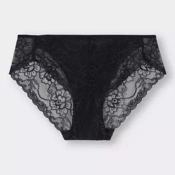 Полные кружевные шорты GU, черный