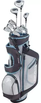 Полный комплект из 12 предметов Top Flite для женщин 2020 XL, серый/синий