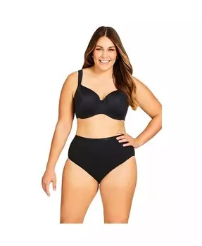 Полный комплект трусов больших размеров (3 шт.) AVENUE, черный