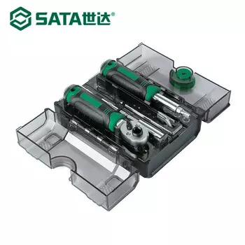 Полный набор ключей с трещоткой и отвертки SATA, 78 предметов 05498A