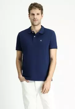 Поло 2-BUTTON REGULAR CUT STIFF COLLAR Kigili, синий