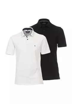 Поло 2ER PACK CASAMODA, белый/черный