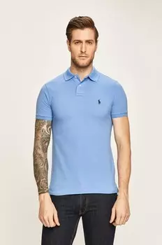 Поло 710795080015 Polo Ralph Lauren, синий