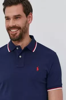 Поло 710842621003 Polo Ralph Lauren, темно-синий