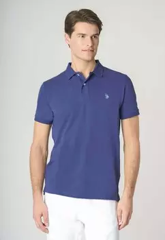 Поло A MANICHE CORTE U.S. Polo Assn., синий