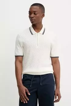 Поло Abercrombie & Fitch, бежевый