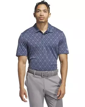 Поло adidas Golf Ultimate 365 Tour Heat.Rdy Jacquard Polo, темно-синий