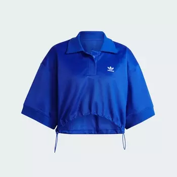 Поло Adidas Original, ярко-синий