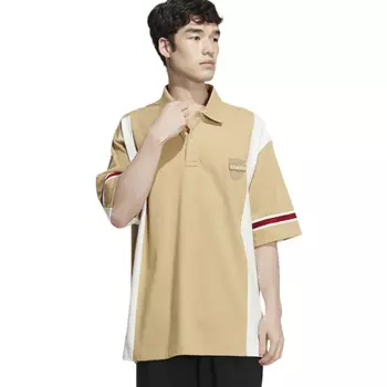Поло Adidas Originals Modern Collegiate Short Sleeve, бежевый