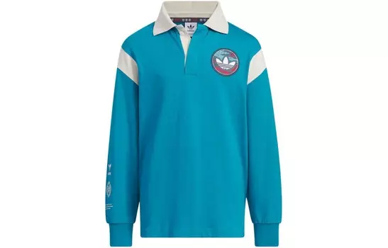 Поло Adidas Originals, синий