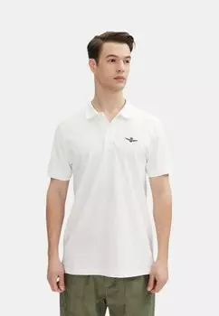 Поло AERONAUTICA MILITARE, белый
