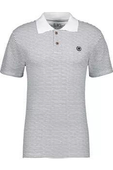 Поло alife and kickin, Shirt PaulAK Z, белый