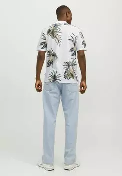 Поло All Over Print Jack & Jones, белый
