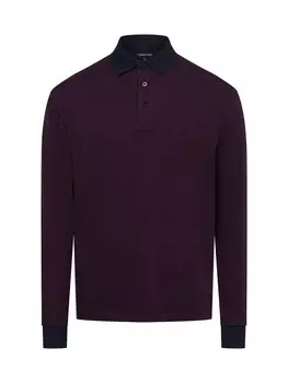 Поло Andrew James, цвет bordeaux marine