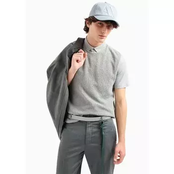 Поло Armani Exchange 3DZFAC_ZJ3YZ, серый