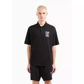 Поло Armani Exchange 3DZFJE_ZJ8EZ, черный